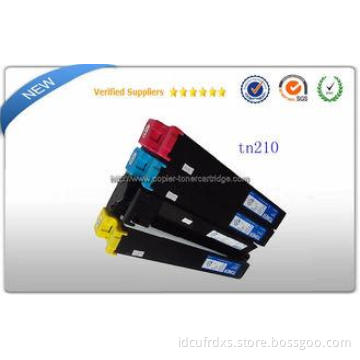 Black Cyan Magenta Yellow Color Laser Toner TN210 For Konic